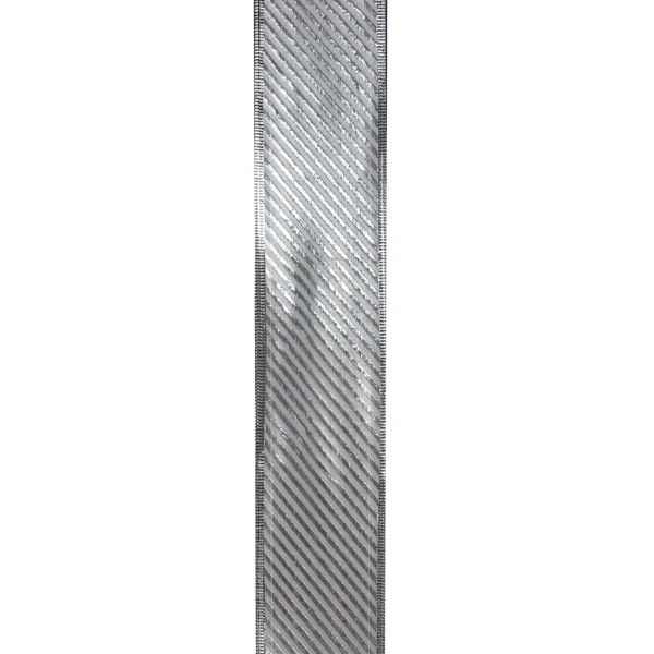 Northlight Club 12pk. Shiny Silver Stripe Christmas Ribbon Spool