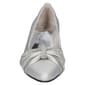 Womens Easy Street Millie Satin Block Heel Pumps - image 3