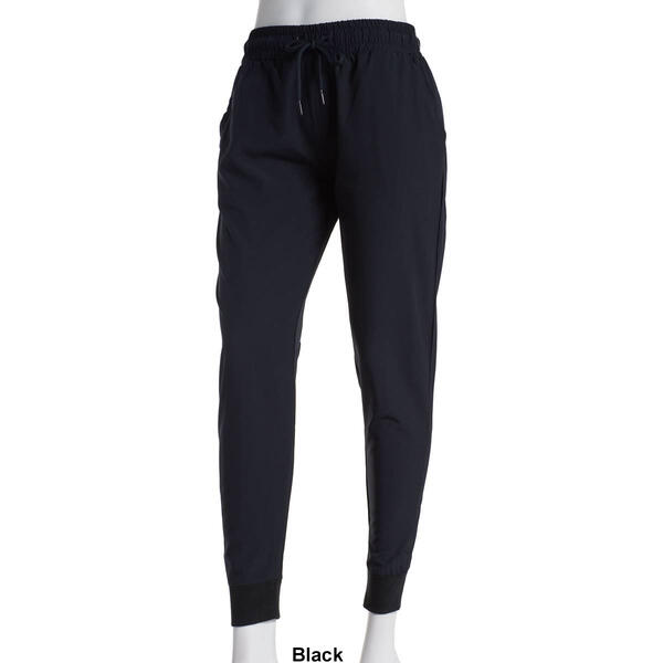 Womens Starting Point 4-Way Stretch Woven Joggers w/Pockets
