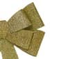 Northlight Seasonal 24in. LED Gold Tinsel Christmas Bow Décor - image 4
