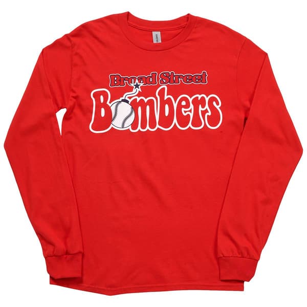 Mens Phillies Bombers Tailgate Long Sleeve Tee - image 
