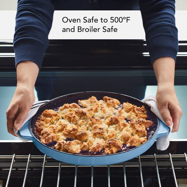KitchenAid&#174; 2.5qt. Enameled Cast Iron Au Gratin Roasting Pan-Blue