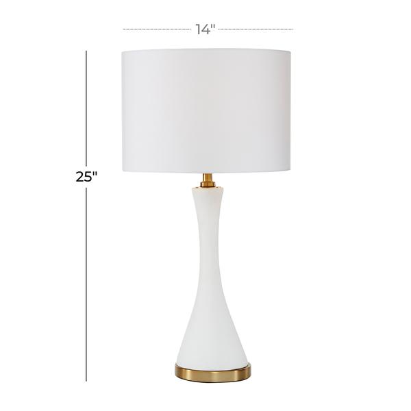 9th & Pike® Gold Ceramic Transitional Table Lamp