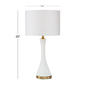 9th & Pike® Gold Ceramic Transitional Table Lamp - image 6