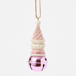 Jim Shore Heartwood Sweets Santa Bell Christmas Ornament