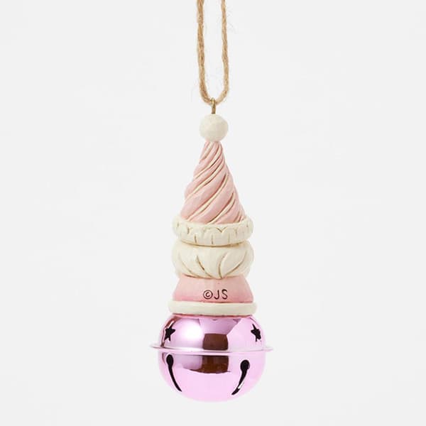 Jim Shore Heartwood Sweets Santa Bell Christmas Ornament