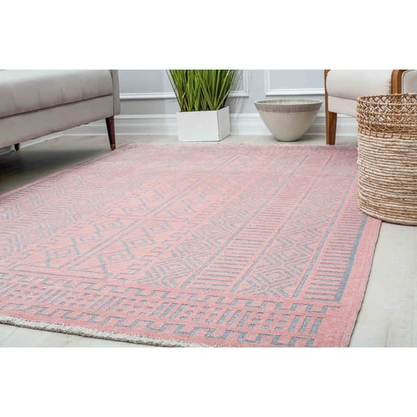 Rugs America&#8482; Khoi Faintly Folk Transitional Vintage Area Rug