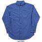 Mens Preswick & Moore Solid M&#233;lange Button Down Shirt - image 4
