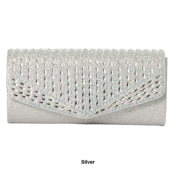 D&#39;Margeaux Glitter Envelope Clutch Evening Bag