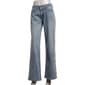 Juniors Celebrity Pink Y2K V Waist Side Stripe Wide Leg Jeans - image 1