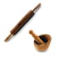 BergHOFF 2pc. Bamboo Rolling Pin & Garlic Bowl Set - image 1