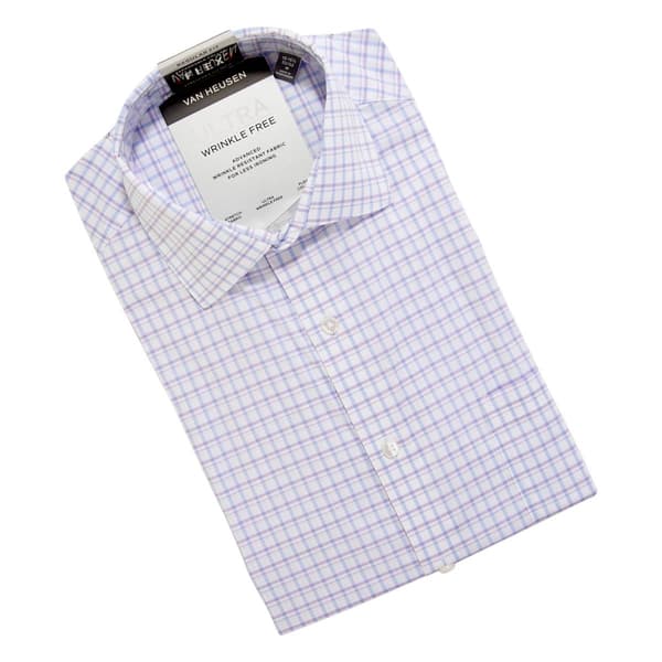 Mens Van Heusen(R) Regular Fit Stretch Dress Shirt - Orchid - image 