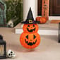 Northlight Seasonal 34in. Jack-O-Lanterns in Witch''s Hat Décor - image 3