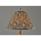 Adesso Faye Tall Table Lamp with Soft Pleated Floral Fabric Shade - image 5