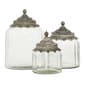 9th & Pike® Cylindrical Clear Glass Canisters - Set of 3 - image 5