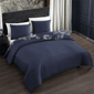 Bebejan® Forget Me Not Cotton 3pc. Reversible Duvet Cover Set - image 4