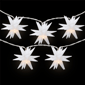 Northlight 5.25ft. 10ct. LED White Star Christmas Fairy Lights - image 3