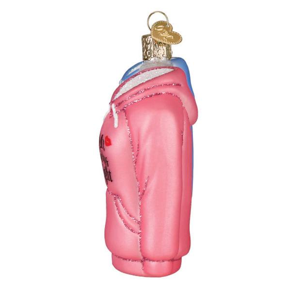 Old World Christmas Mr. & Mrs. Hoodies Ornament