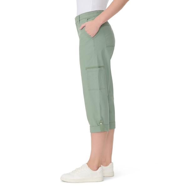 Womens Gloria Vanderbilt Solid Utility Cargo Capris