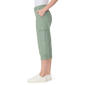 Womens Gloria Vanderbilt Solid Utility Cargo Capris - image 3