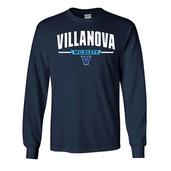 Mens Villanova High Arch Long Sleeve Tee - image 