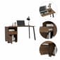 FM FURNITURE Petra Mahogany Desk - image 3