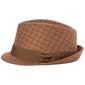 Mens DHC Plaid Fedora Hat - image 4