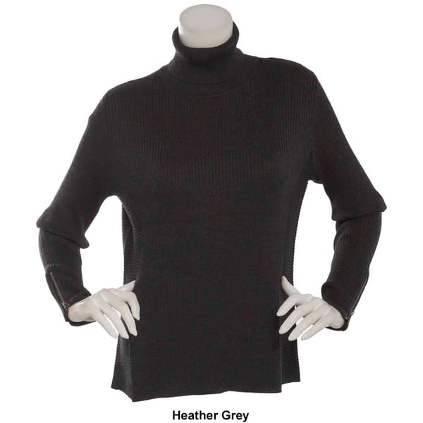 Women Payton & Primrose Long Sleeve Ribbed Pullover
