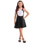 Girls &#40;7-16&#41; Bonnie Jean Sculpted Rose Skater Dress - image 2