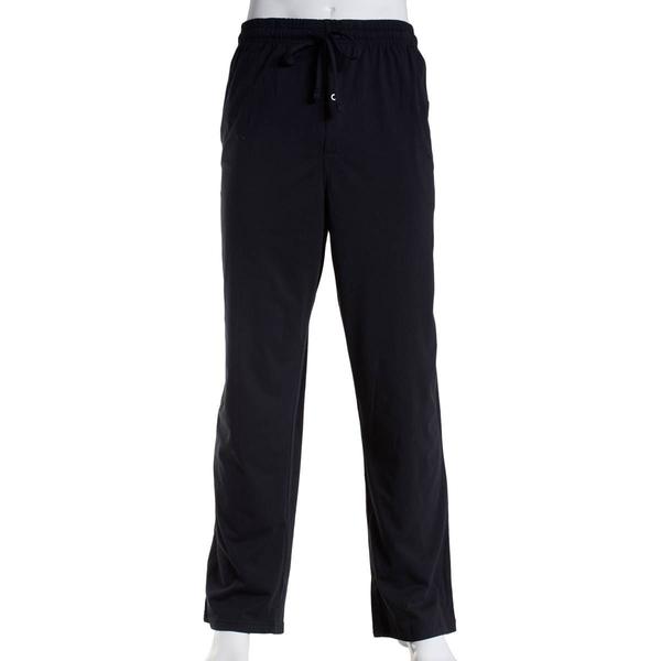 Mens Big & Tall Architect® Solid & Marled Jersey Pajama Pants - image 