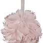 Northlight 6in. Pink Glittered Feathers Christmas Ball Ornament - image 4