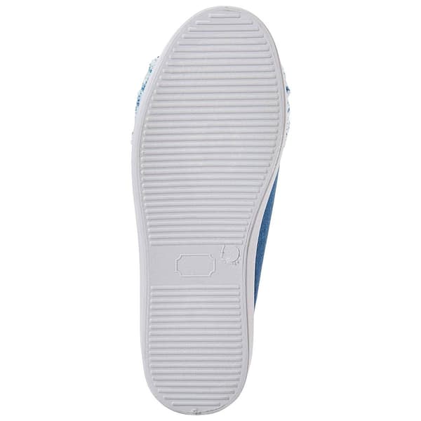 Womens Take A Walk Tweed Bow Slip-On Flats