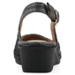 Womens Cliffs by White Mountain Boris Wedge Slingback Heels -Wide - image 3