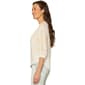 Plus Size Democracy 3/4 Sleeve Ruffle Neck Floral Blouse - image 3