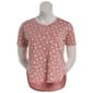 Petite Architect(R) Short Sleeve Round Neck Floral Tee - image 1