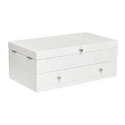 Mele & Co. Everly Wooden Triple Lid Jewelry Box