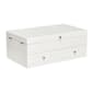 Mele & Co. Everly Wooden Triple Lid Jewelry Box - image 3