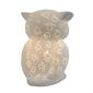 Simple Designs Porcelain Wise Owl Shaped Animal Light Table Lamp - image 2