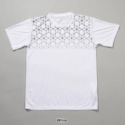 Mens Cougar® Sport Solid Geometric Chest Short Sleeve Tee