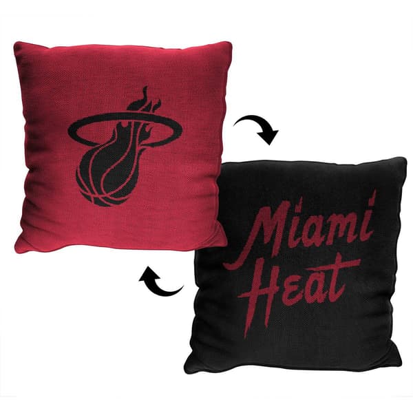 Northwest 2pk. Miami Heat Invert Decorative Pillows - 14x14