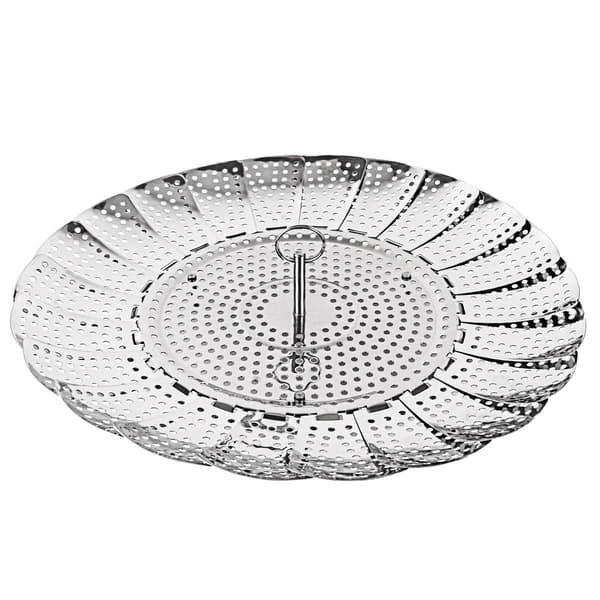 BergHOFF Stainless Steel 10in. Foldable Steamer Basket