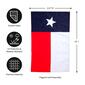 Evergreen Texas State Flag Garden Applique Flag - image 2