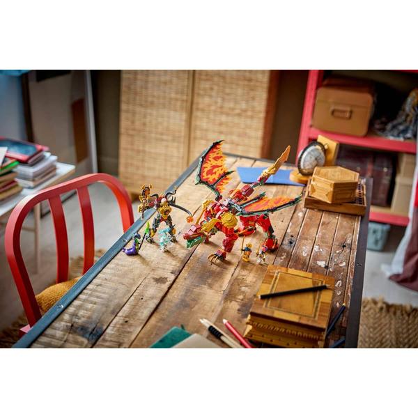 LEGO® Ninjago® Wyldfyre''s Transforming Dragon Mech Building Kit