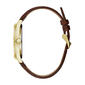 Mens Caravelle Brown Leather Strap Watch - 44B115 - image 2