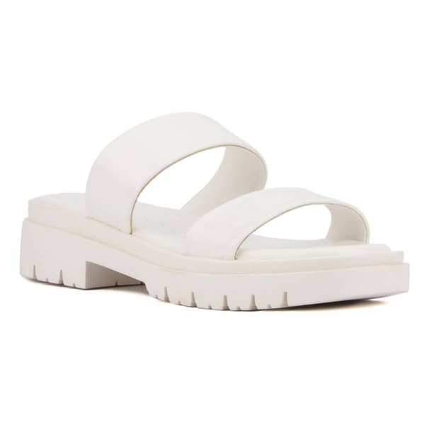 Womens Olivia Miller Tempting Slide Sandals - image 