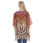 Womens White Mark Tiger Leopard Caftan Blouse - image 4