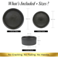Sango Anderson Black Stoneware 12pc. Dinnerware Set Service for 4 - image 7