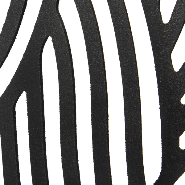 9th & Pike® Modern Black Wooden Room Divider Screen