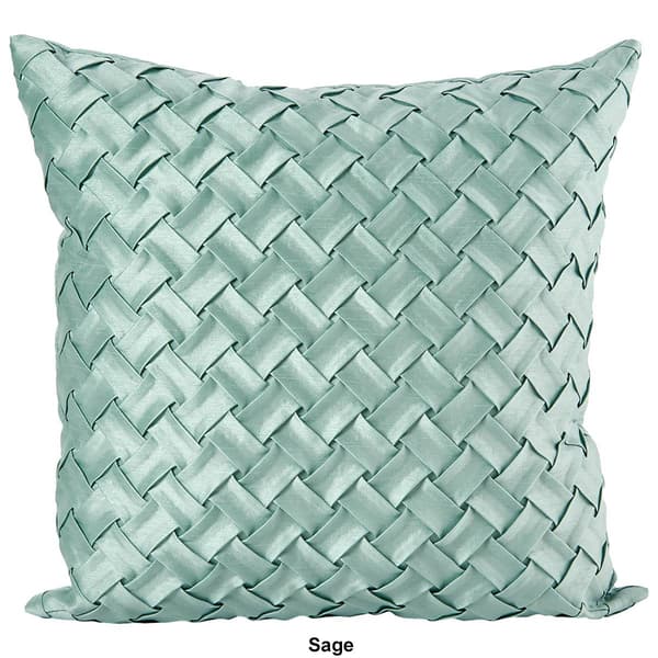 Spring Solid Dupioni Decorative Pillow