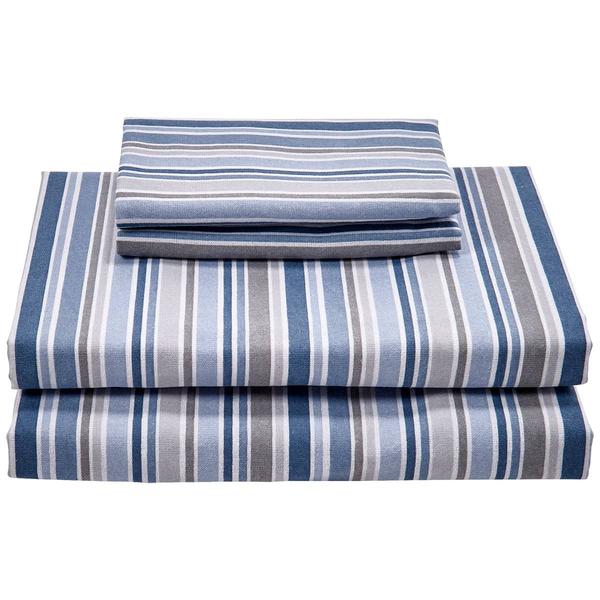 Ashley Cooper(tm) Conroy Stripe Flannel Sheet Set - image 